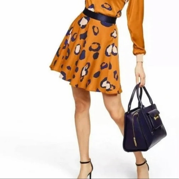 Phillip Lim for Target Leopard Print Mini Swing Skirt - Picture 2 of 5